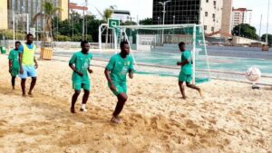 Notre Quipe De Beach Soccer Pr Pare Les Liminatoires De La Can Egypte